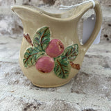 Roseville cherry blossom pitcher