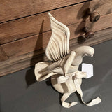 Ceramic tea stained dove