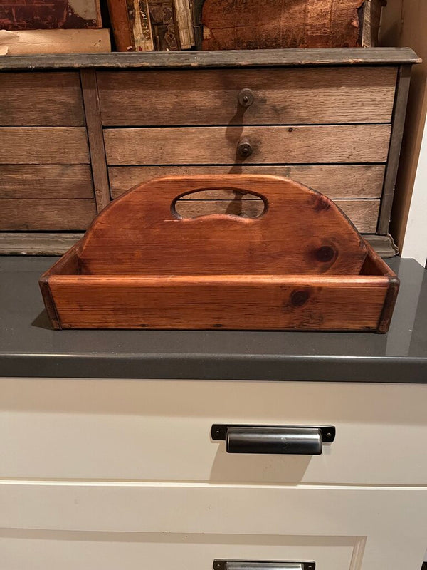 Walnut wood caddy