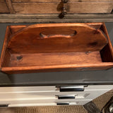 Walnut wood caddy