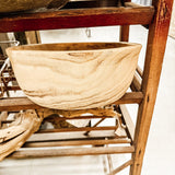 Large Round Wooden bowl