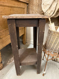 Primitive side table