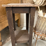 Primitive side table