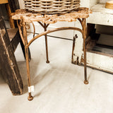 Iron plant stand