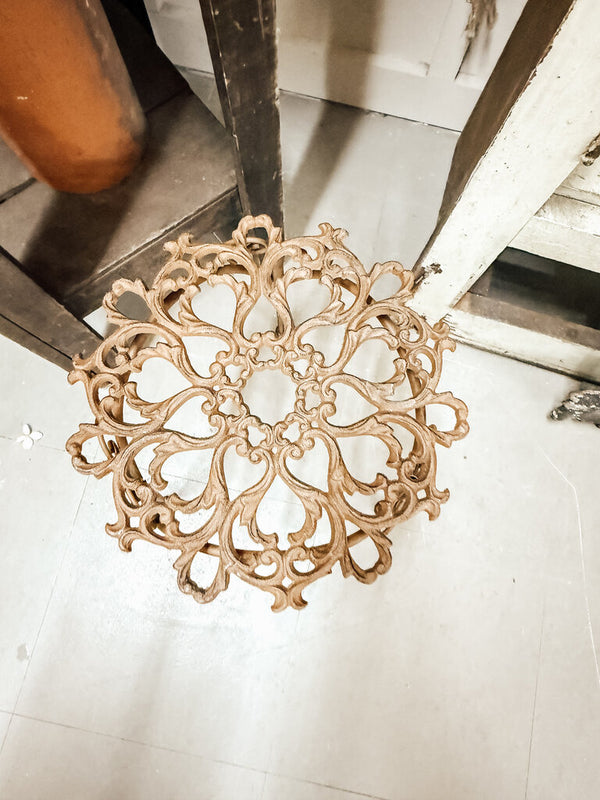 Iron plant stand