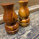 Wooden Salt and Pepper Shakers
