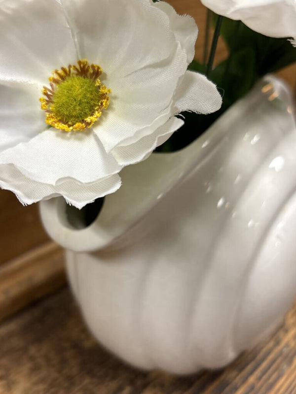 Ivory Flower Pitcher