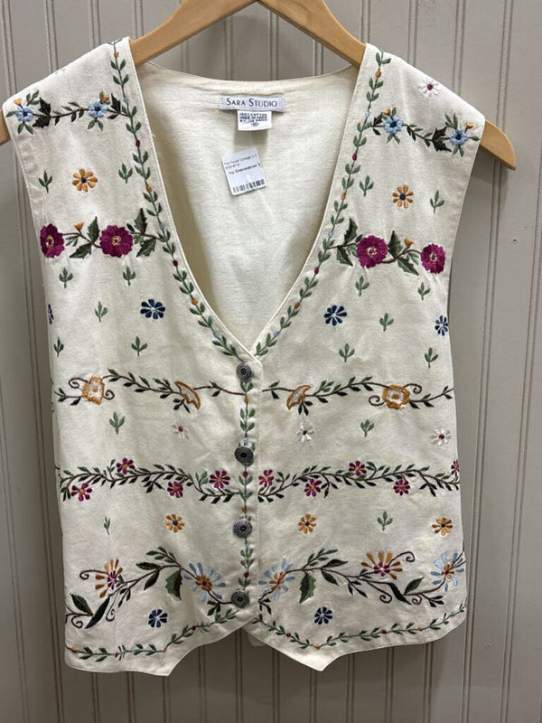 Ivy Embroidered Vest
