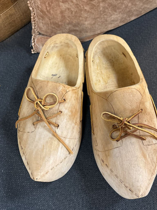 Hand Carved Wooden Shoes