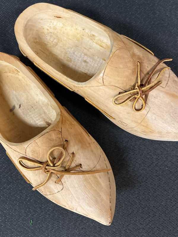 Hand Carved Wooden Shoes