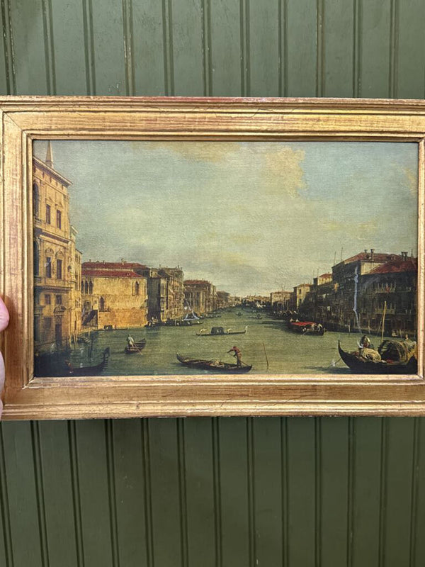 Gold Framed Italy Art