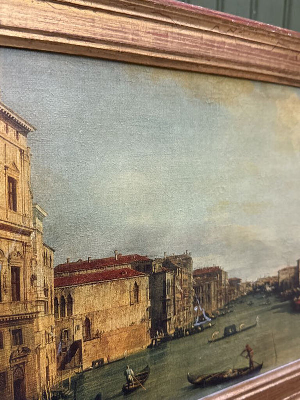 Gold Framed Italy Art