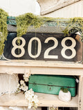 Railroad sign 8028