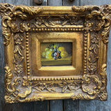 Original oil painting (2) in antique frame