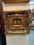Original oil painting (3) in antique frame