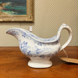 19th Century English Pottery - Asiatic Pheasants - Gravy Boat