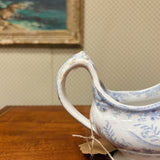 19th Century English Pottery - Asiatic Pheasants - Gravy Boat