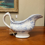 19th Century English Pottery - Asiatic Pheasants - Gravy Boat