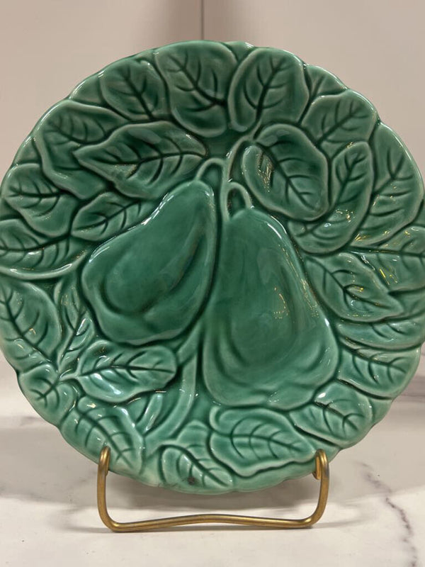 green pear plate