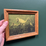 #184 Wood Framed Duck Family Print