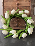 Tulip wreath