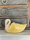 Vintage swan planter