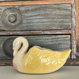 Vintage swan planter