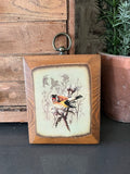 Wood bird plaque (3)