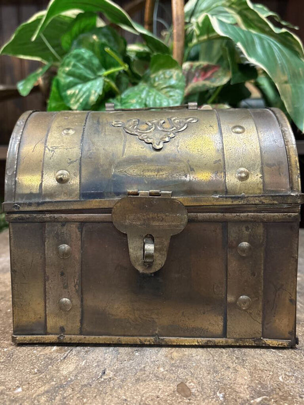 Brass Money Chest