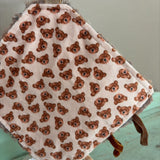 Teddy bear crinkle paper teether