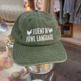 Fluent in Fowl Language Baseball Cap