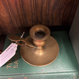 #199 Brass Candleholder with Handle
