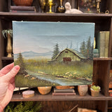 #202 Landscape Painting with Barn
