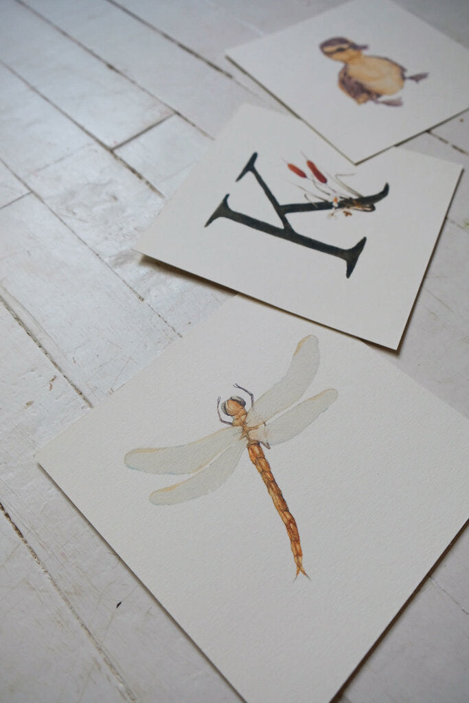 Dragonfly Art Print (6x6)