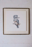Kingfisher Art Print (6x6)