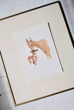 Doe & Fawn Art Print (8.5 x 11)