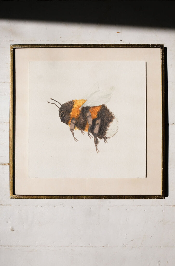 Bumblebee Art Print (6x6)