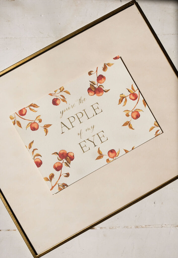 Apple of My Eye Art Print (8.5x11)