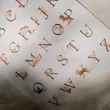 Orchard Alphabet Print (12x18)