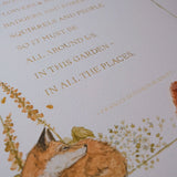 Secret Garden Quote Print (12x18)