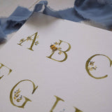 Cottage Alphabet Print (12x18)