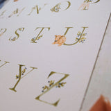 Cottage Alphabet Print (12x18)