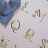 Cottage Alphabet Print (12x18)