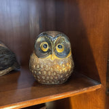 #260 Pair of Pottery Owls