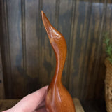 #266 Wood Goose - Hand Carved By a Cherokee Indian Circa 1975