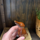 #266 Wood Goose - Hand Carved By a Cherokee Indian Circa 1975