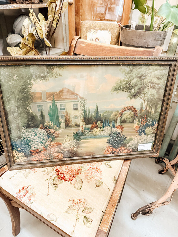 Cottage garden art
