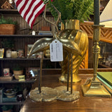 #280 Pair of Brass Wading Birds