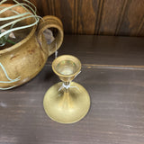 #287 Petite Brass Candleholder - Made in Taiwan