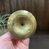 #287 Petite Brass Candleholder - Made in Taiwan